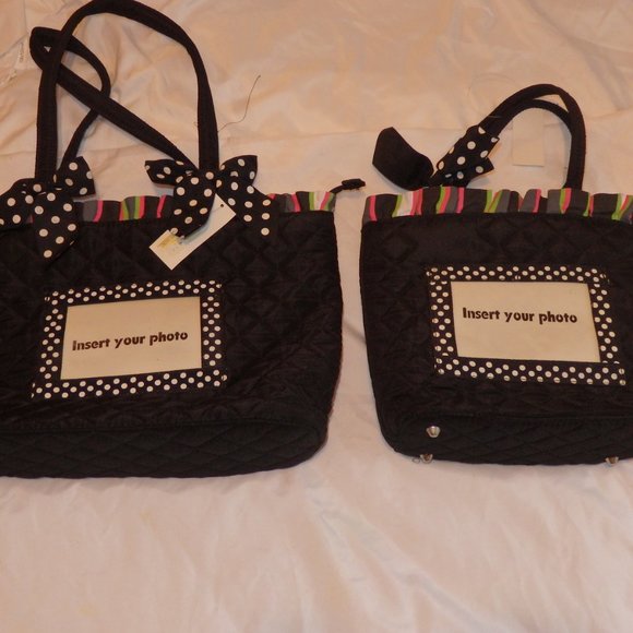 Black Cotton Photo Purses - Picture 7 of 7